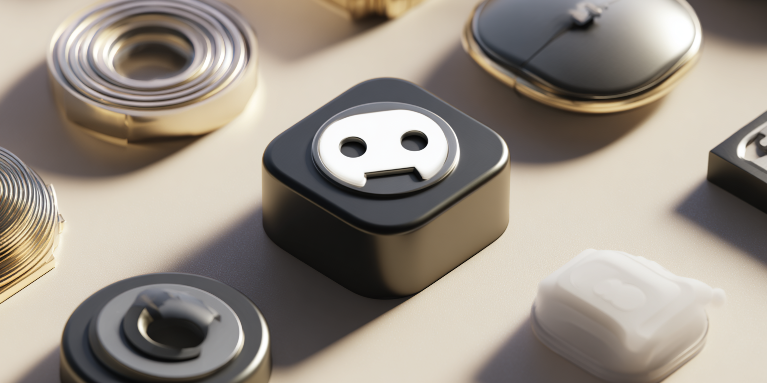 u8726279342_minimal_modern_flat_lay_of_the_Discord_logo_cente_62b2c30f-0faa-4977-8d8a-3ad3d5473a1e_2